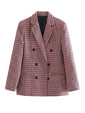 Blazer Xadrez Feminino - Le Belle