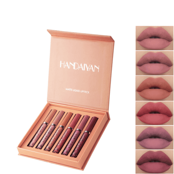 Batom Matte Kit Sexy Lips Handaiyan - Le Belle